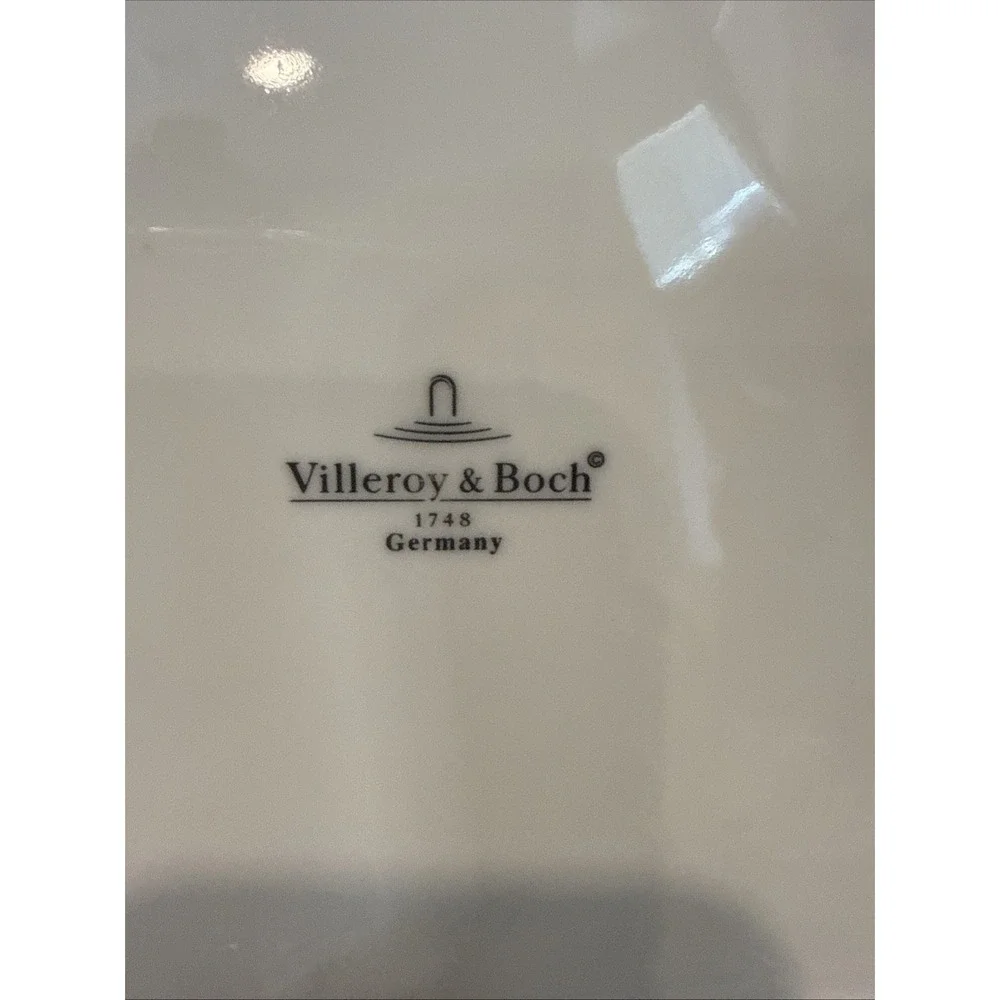 Villeroy & Boch NewWave Lagoon Square Dinner Plate Blue‎ Green Porcelain